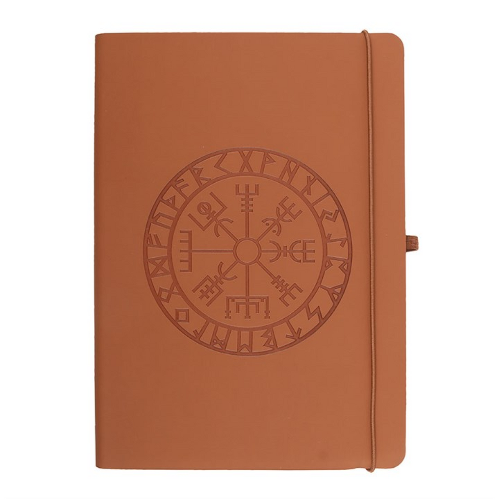 Viking Compass A5 Faux Leather Journal with Pen