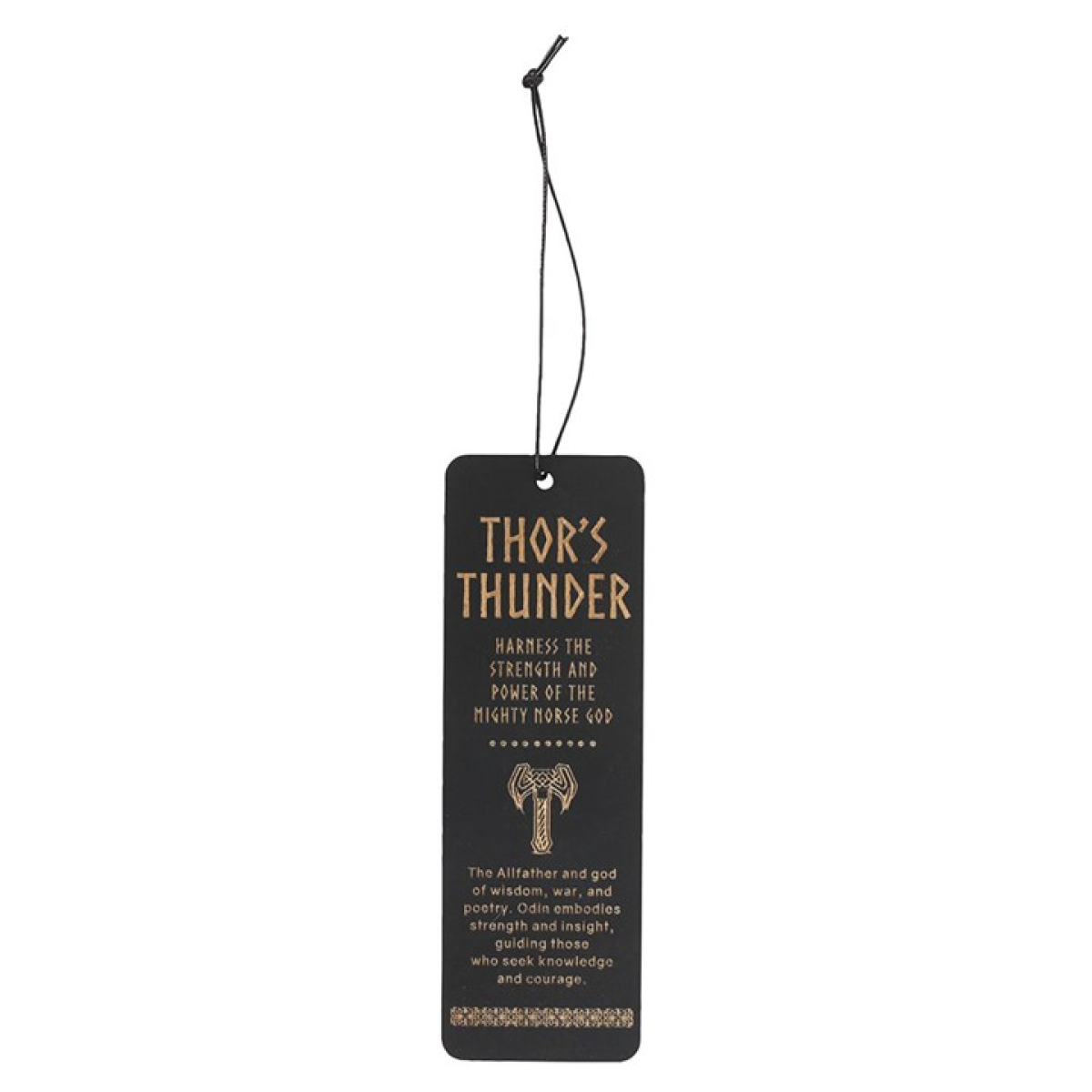 Thor's Thunder Wooden Bookmark
