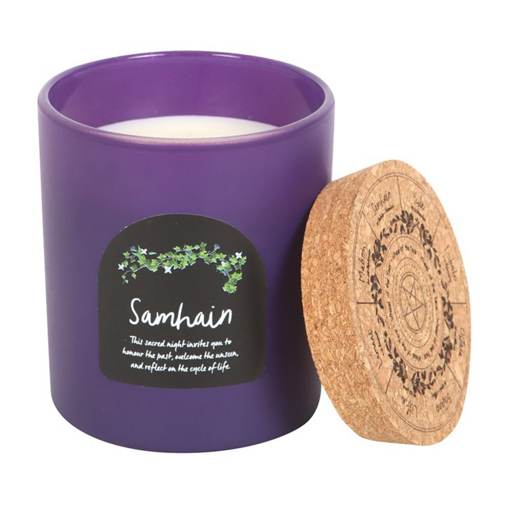 Samhain Spiced Pumpkin Wheel of the Year Candle