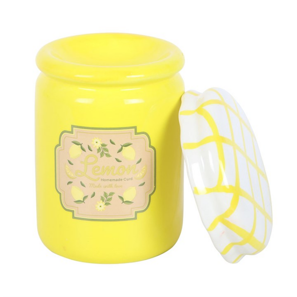 *Lemon Curd Jar Ceramic Oil Burner and Wax Warmer (12/24)