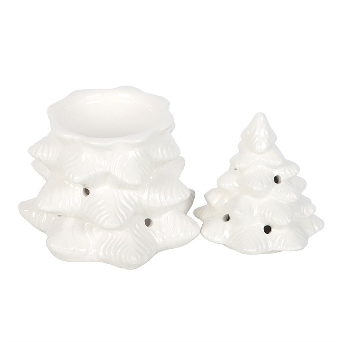 *White Fir Tree Ceramic Oil Burner and Wax Warmer(12/24)