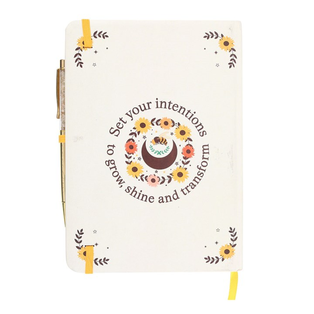 Set Your Intentions Journal with Citrine Pen