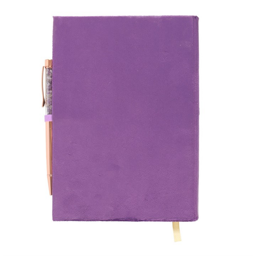 *Book of Spells Journal with Amethyst Crystal Pen (12/24)