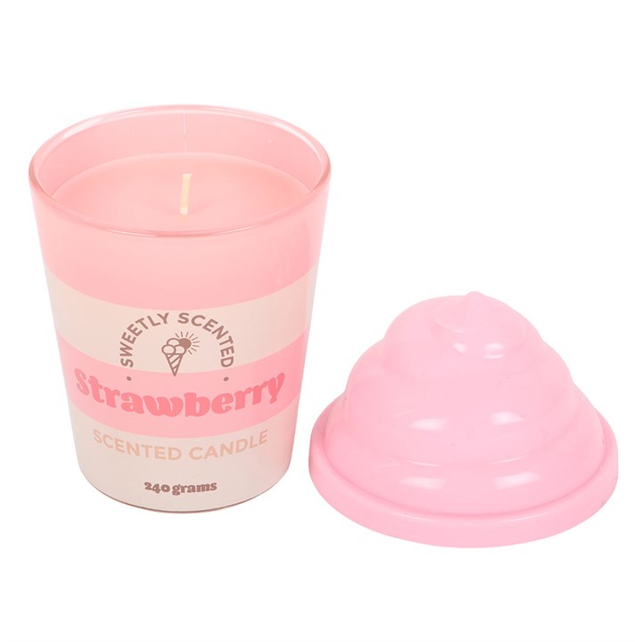 Strawberry Ice Cream Scented Candle