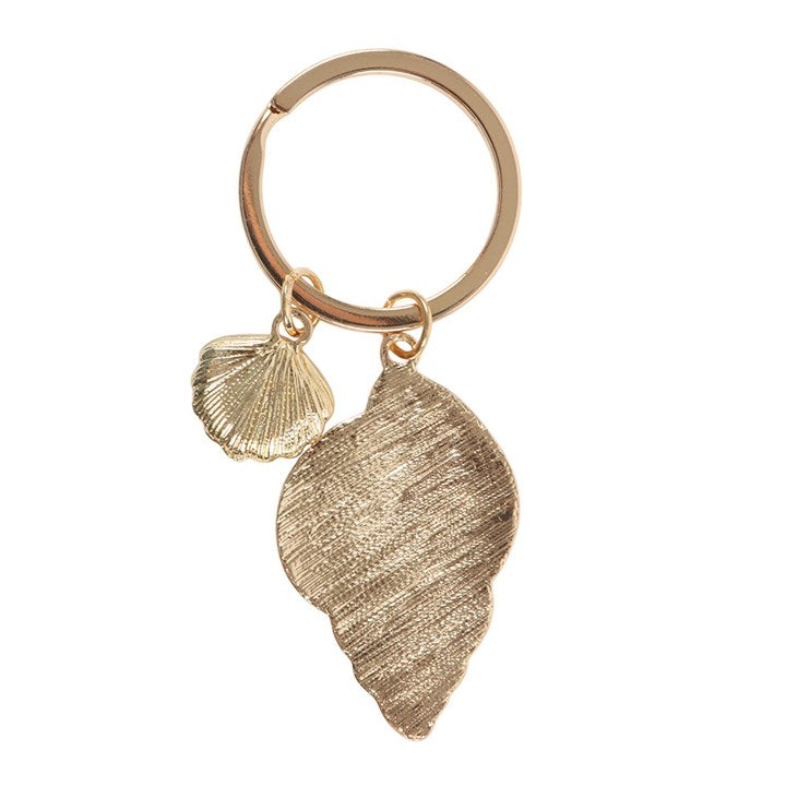 High Tide Shell Keyring